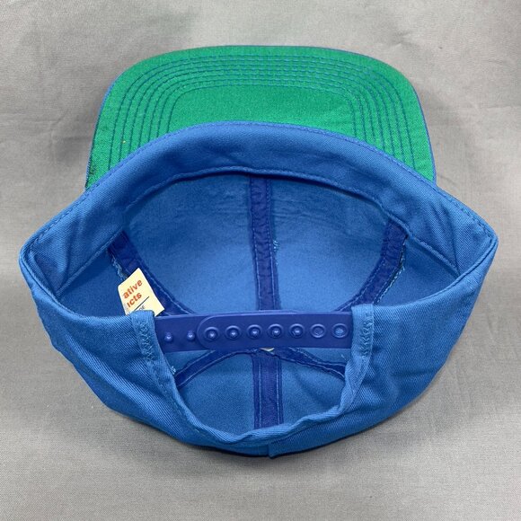 Vtg Milky Way Candy Bar Snapback Hat Cap Milk Chocolate Sweets Baseball USA Mens - Picture 14 of 15